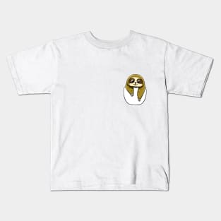 Sloth Pocket Kids T-Shirt